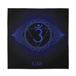Ajna Chakra Symbol Print Silk Bandana