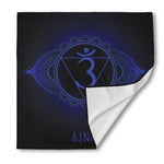 Ajna Chakra Symbol Print Silk Bandana