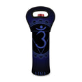 Ajna Chakra Symbol Print Single Neoprene Wine Tote