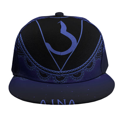 Ajna Chakra Symbol Print Snapback Cap