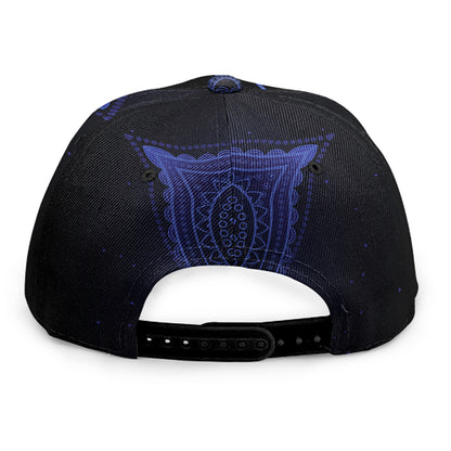 Ajna Chakra Symbol Print Snapback Cap