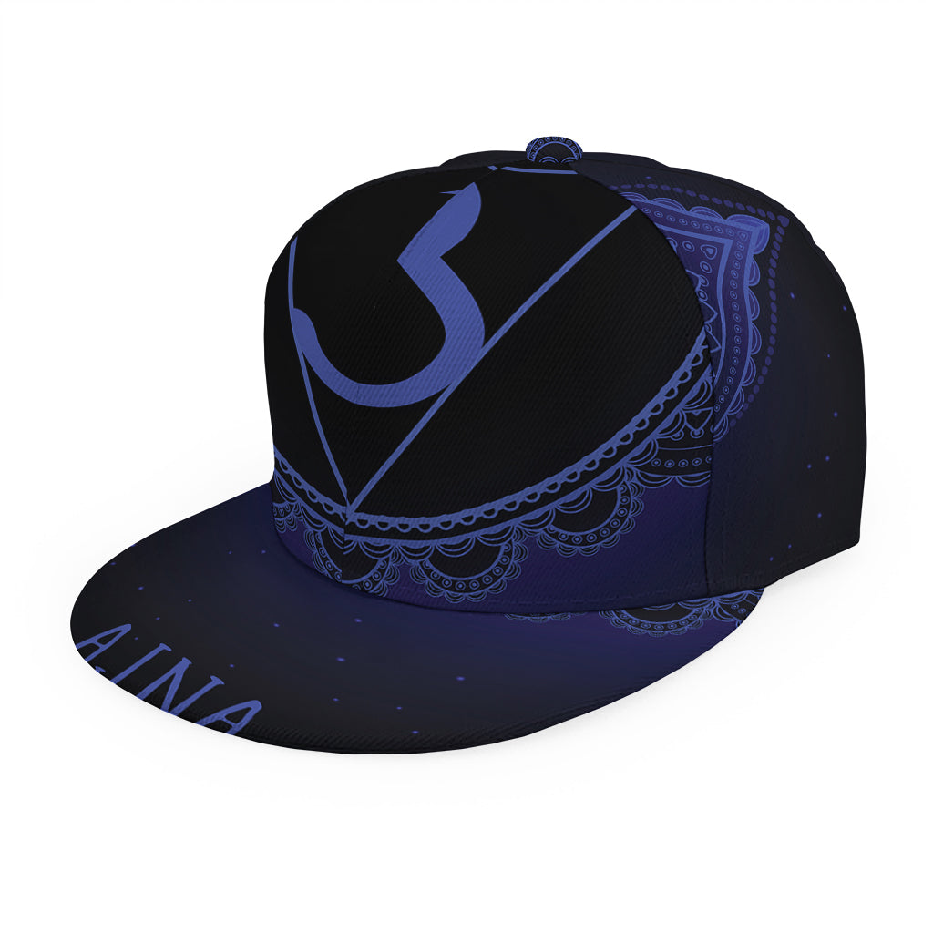 Ajna Chakra Symbol Print Snapback Cap