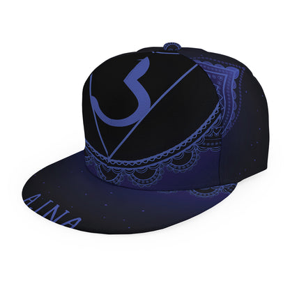 Ajna Chakra Symbol Print Snapback Cap