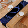 Ajna Chakra Symbol Print Table Runner