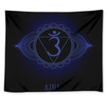 Ajna Chakra Symbol Print Tapestry
