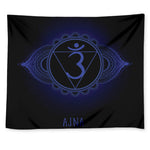 Ajna Chakra Symbol Print Tapestry