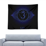 Ajna Chakra Symbol Print Tapestry