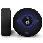 Ajna Chakra Symbol Print Tire Cover With Camera Hole