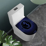 Ajna Chakra Symbol Print Toilet Lid Cover