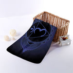 Ajna Chakra Symbol Print Towel