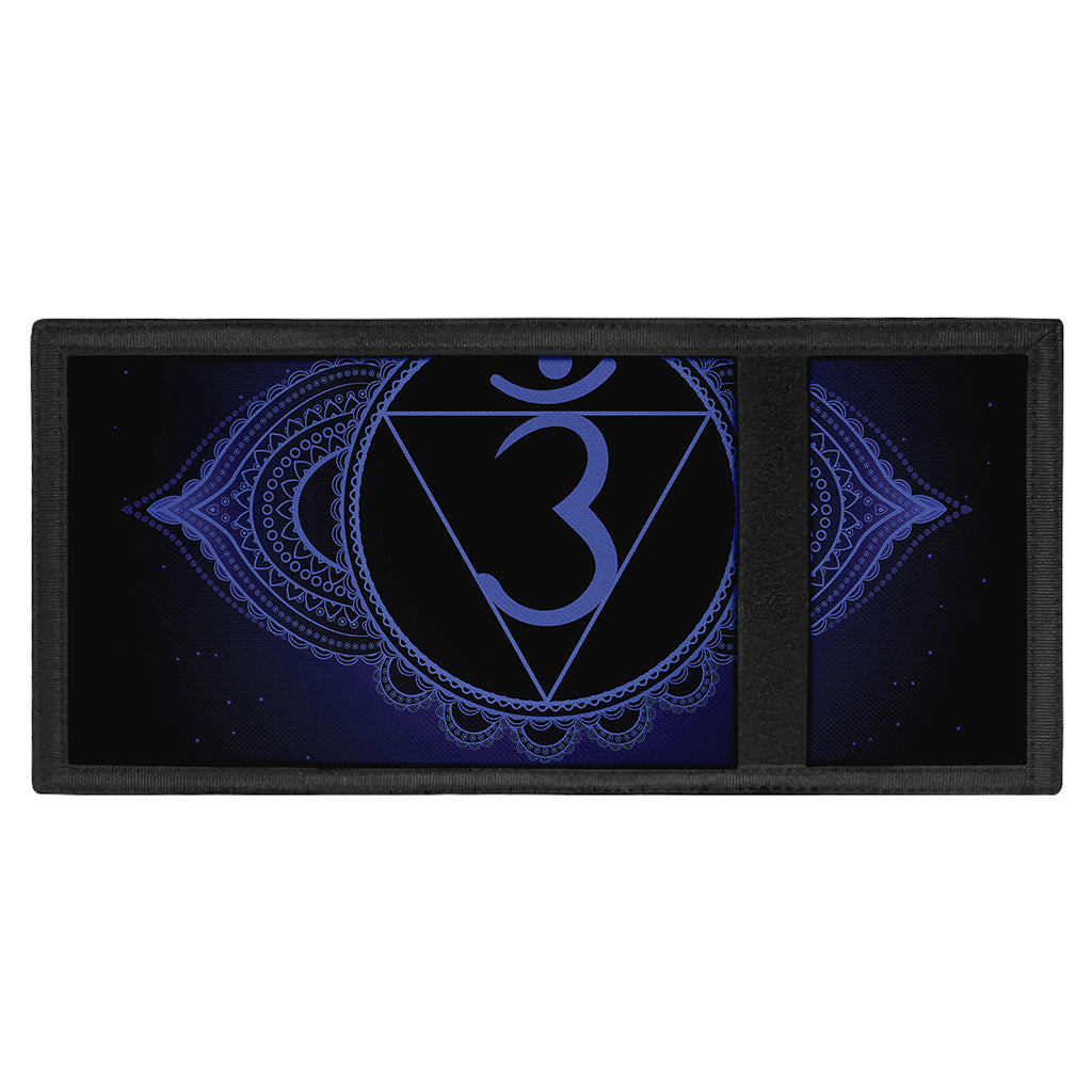 Ajna Chakra Symbol Print Trifold Wallet