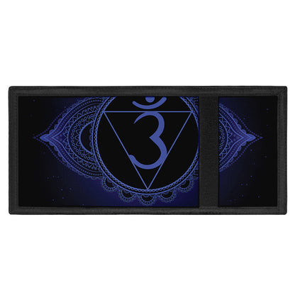 Ajna Chakra Symbol Print Trifold Wallet