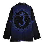Ajna Chakra Symbol Print Women's Blazer