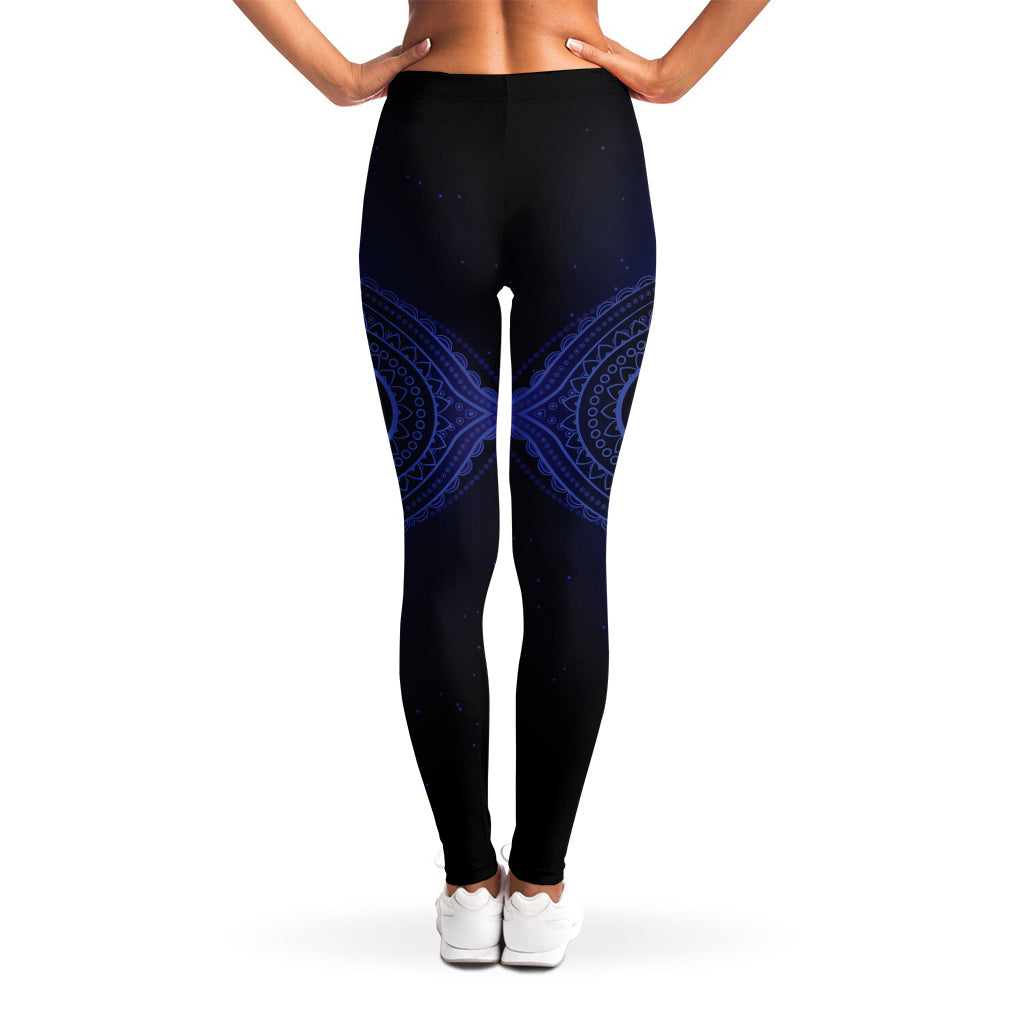 Ajna Chakra Symbol Print Women's Leggings