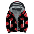 Akatsuki Sherpa Lined Zip Up Hoodie