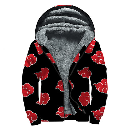 Akatsuki Sherpa Lined Zip Up Hoodie