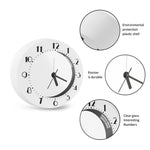 Vintage Indian Elephant Pattern Print Alarm Clock