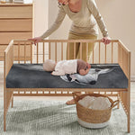 Alaskan Malamute Painting Print Baby Crib Sheet