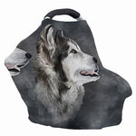 Alaskan Malamute Painting Print Baby Seat Cover