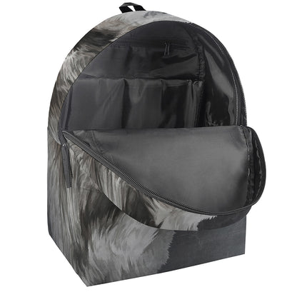 Alaskan Malamute Painting Print Backpack