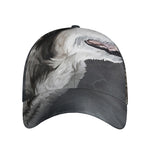 Alaskan Malamute Painting Print Baseball Cap