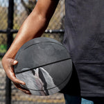 Alaskan Malamute Painting Print Basketball