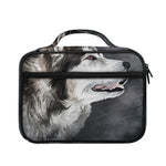 Alaskan Malamute Painting Print Briefcase Bible Bag