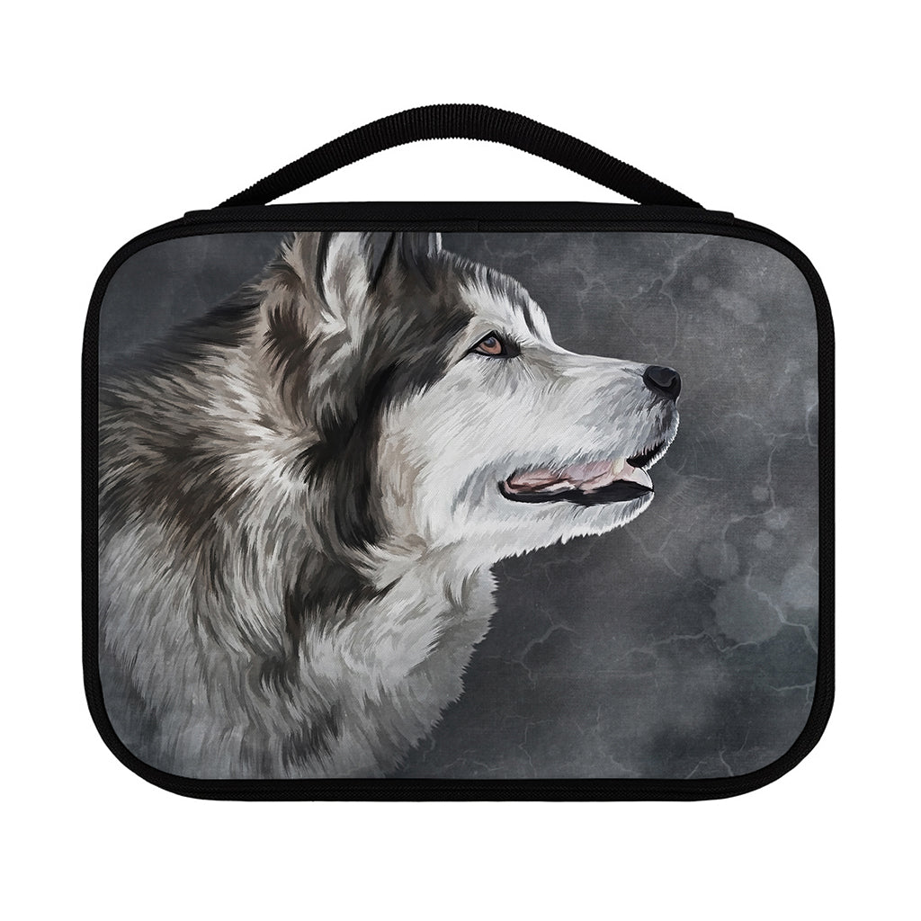 Alaskan Malamute Painting Print Classic Bible Case