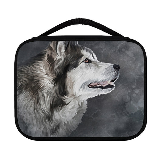 Alaskan Malamute Painting Print Classic Bible Case