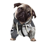 Alaskan Malamute Painting Print Dog Zip Up Hoodie