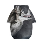 Alaskan Malamute Painting Print Dog Zip Up Hoodie