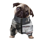 Alaskan Malamute Painting Print Dog Zip Up Jacket