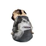 Alaskan Malamute Painting Print Dog Zip Up Jacket