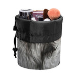 Alaskan Malamute Painting Print Drawstring Makeup Bag