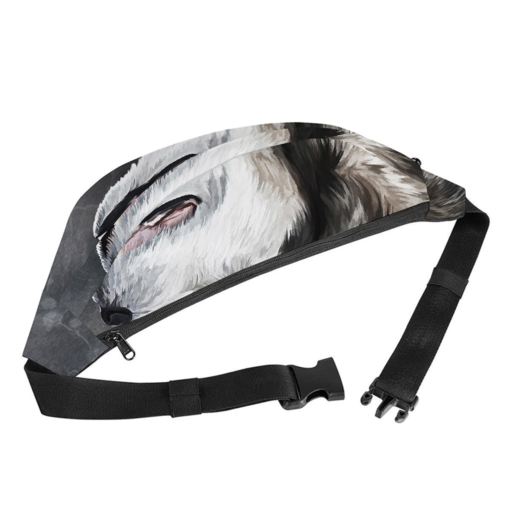 Alaskan Malamute Painting Print Fanny Pack