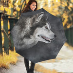 Alaskan Malamute Painting Print Foldable Umbrella