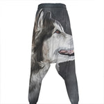 Alaskan Malamute Painting Print Hammer Pants