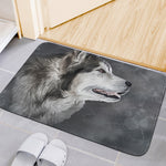 Alaskan Malamute Painting Print Indoor Door Mat