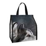 Alaskan Malamute Painting Print Insulated Lunch Tote