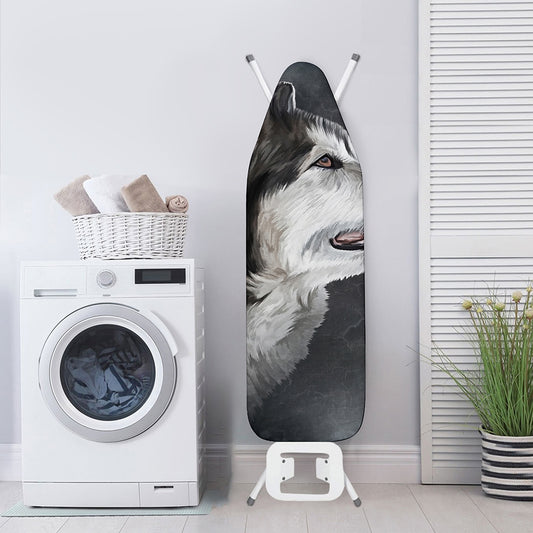 Alaskan Malamute Painting Print Ironing Board Cover