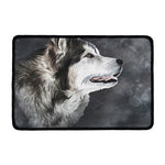 Alaskan Malamute Painting Print Kitchen Mat
