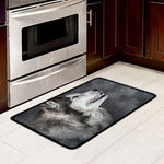 Alaskan Malamute Painting Print Kitchen Mat