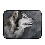 Alaskan Malamute Painting Print Laptop Sleeve