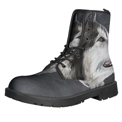Alaskan Malamute Painting Print Backpack