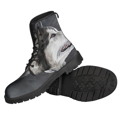 Alaskan Malamute Painting Print Backpack
