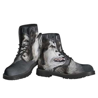 Alaskan Malamute Painting Print Backpack