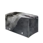 Alaskan Malamute Painting Print Leather Tissue Box Cover