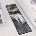 Alaskan Malamute Painting Print Long Kitchen Mat
