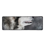 Alaskan Malamute Painting Print Long Kitchen Mat
