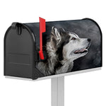 Alaskan Malamute Painting Print Mailbox Cover